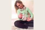 Papierschnittmuster "Mama Hoody" von Lybstes (Gr. S - 3XL)