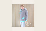 Papierschnittmuster "Mama Hoody" von Lybstes (Gr. S - 3XL)