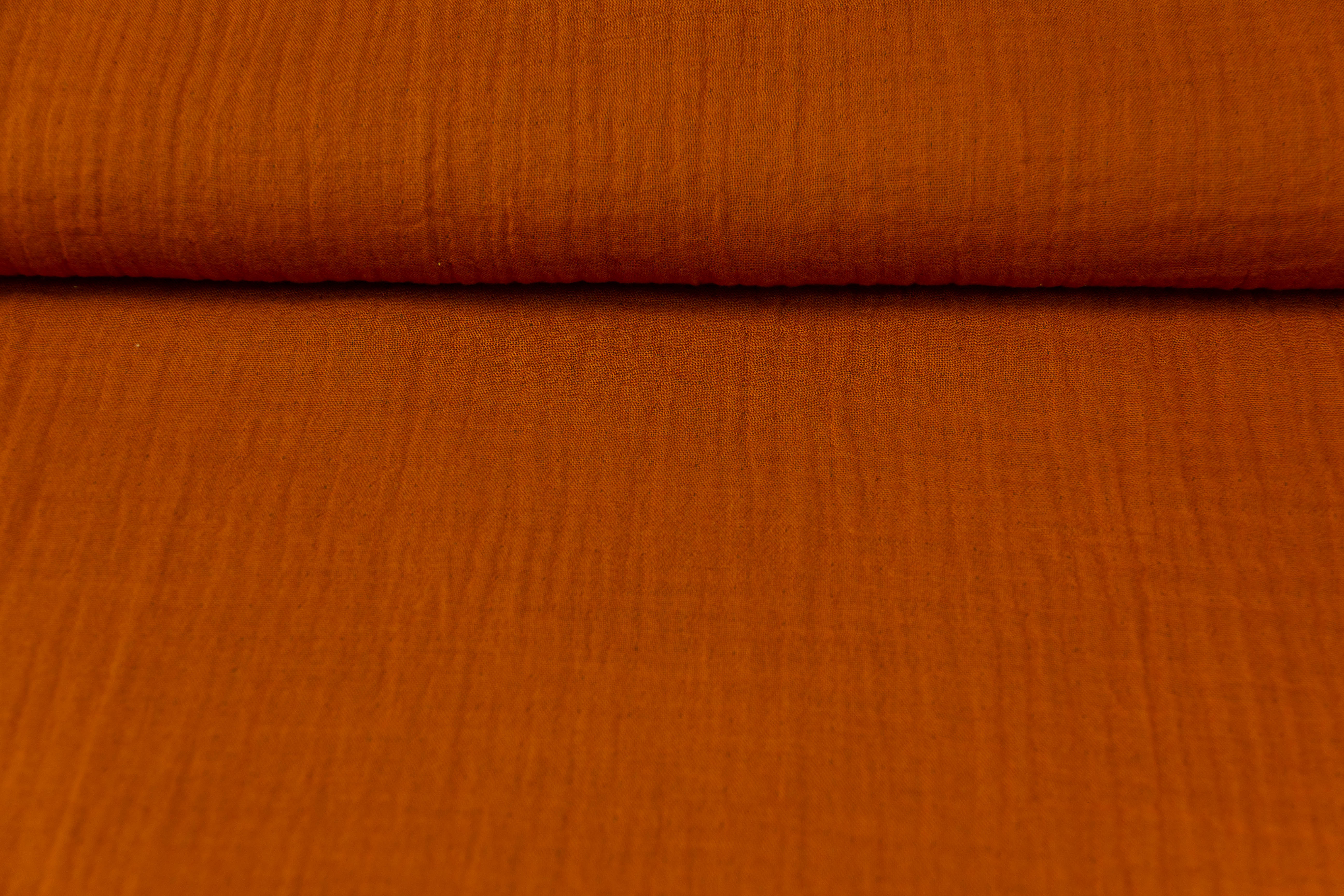 Musselin terracotta