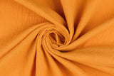 Musselin, Double Gauze, ockergelb, 0,5 m