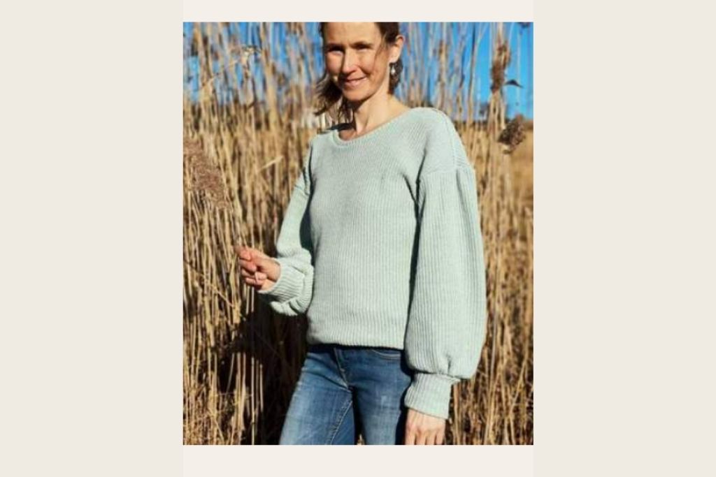 Papierschnittmuster "Oversized Sweater Damen" von Lybstes (Gr. 34-50)
