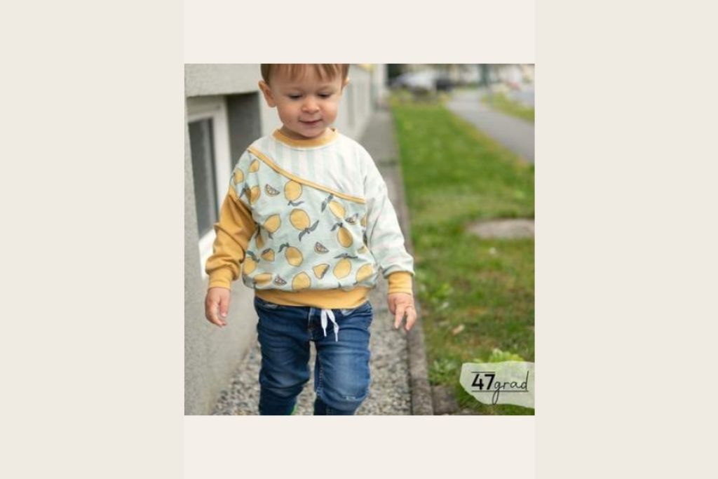 Papierschnittmuster "Oversized Sweater" von Lybstes (Gr. 56-116)