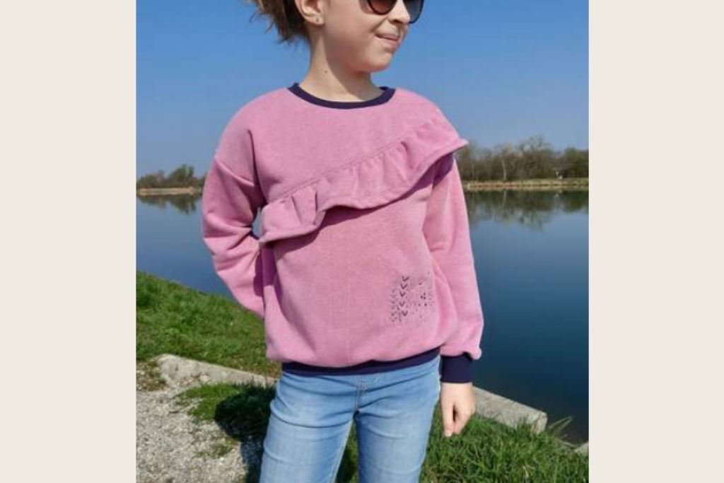 Papierschnittmuster "Oversized Sweater" von Lybstes (Gr. 56-116)