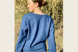 Papierschnittmuster "Oversized Sweater Damen" von Lybstes (Gr. 34-50)