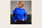 Papierschnittmuster "Oversized Sweater Damen" von Lybstes (Gr. 34-50)