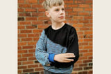 Papierschnittmuster "Oversized Sweater Kids" von Lybstes (Gr. 122-164)