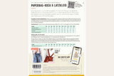 Papierschnittmuster "Paperbag-Rock und Latzkleid" von Lybstes (Gr. 68-128)