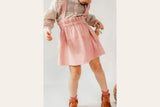 Papierschnittmuster "Paperbag-Rock und Latzkleid" von Lybstes (Gr. 68-128)