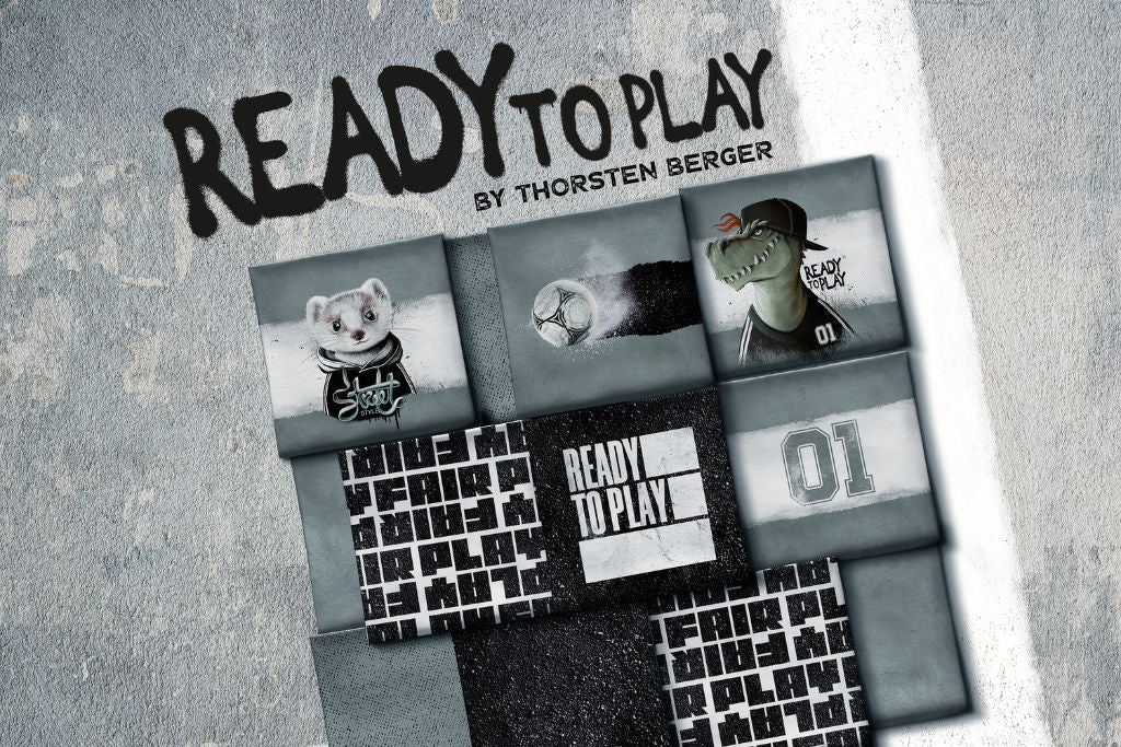 French Terry Panel "Ready to Play", von Thorsten Berger