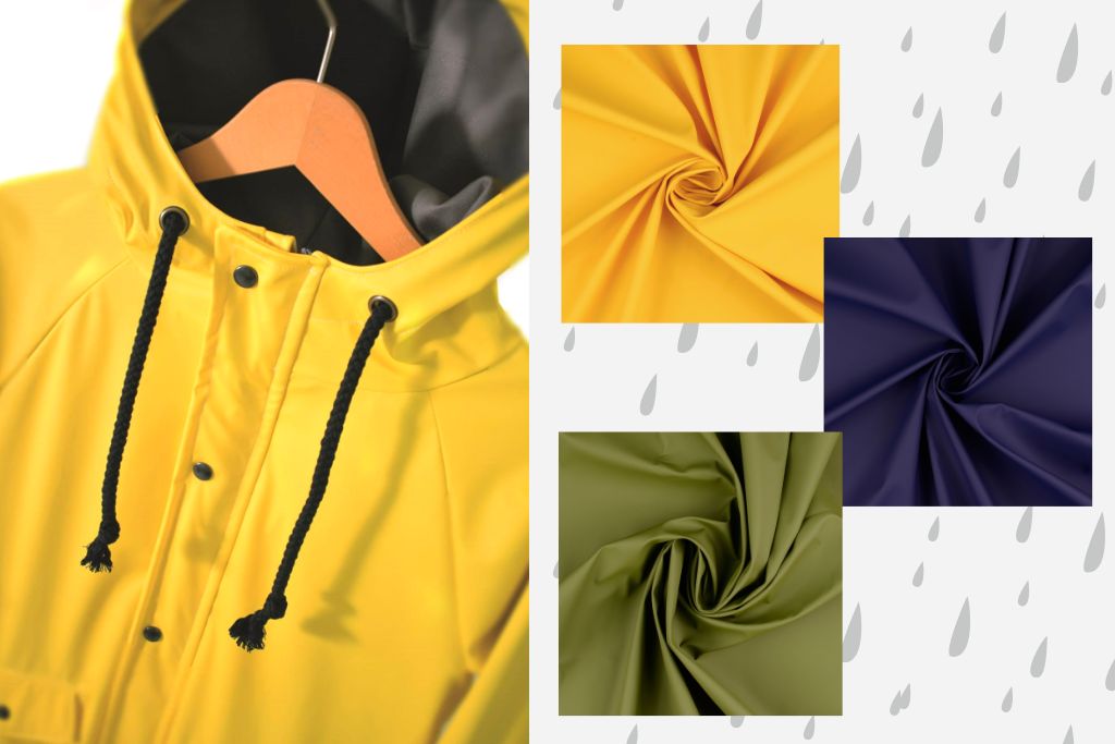 Regenjacke, uni, gelb, 0,5 m