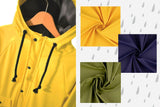 Regenjacke, uni, gelb, 0,5 m
