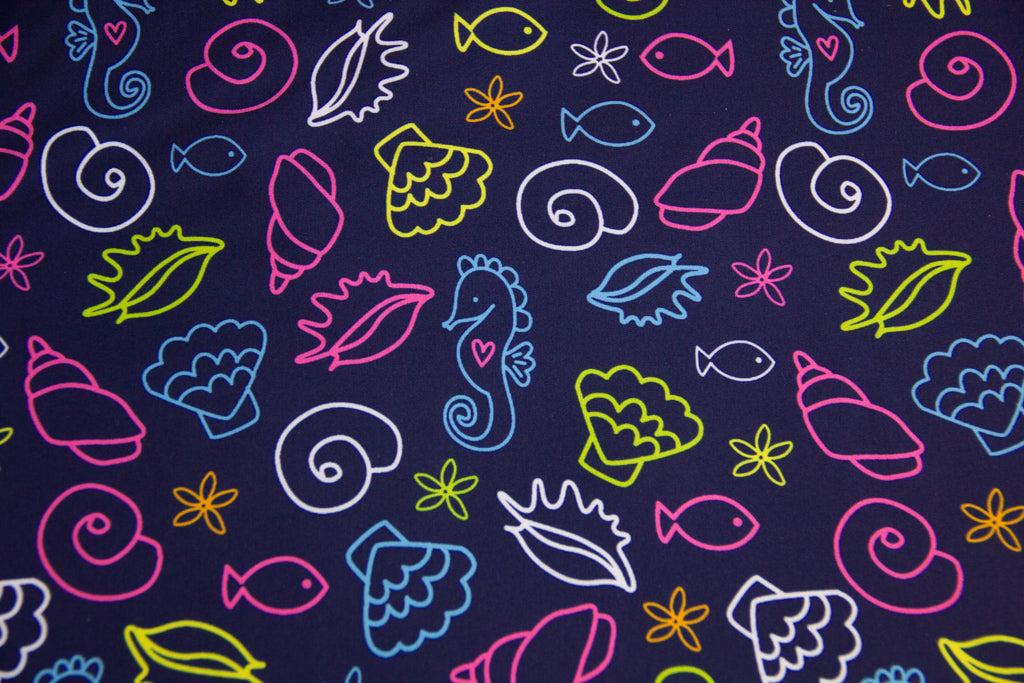 Softshell mit Muscheln