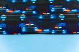 Stoffpaket French Terry + Bündchen, Polizei, blau