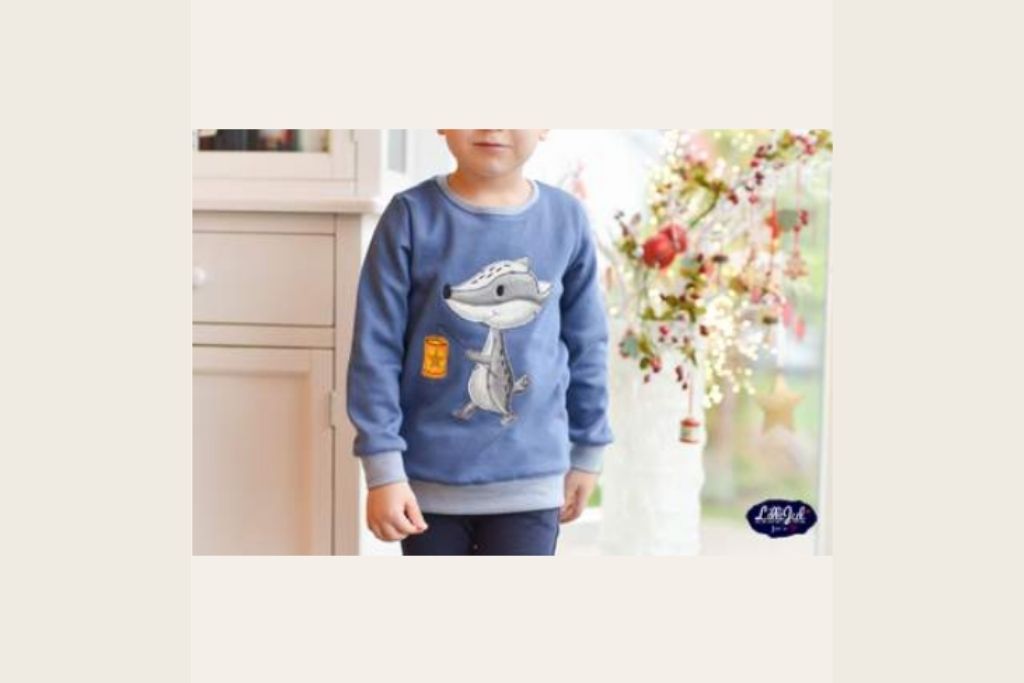 Papierschnittmuster "Sweater Kids" von Lybstes (Gr. 92-146)
