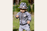 Papierschnittmuster "Sweatjacke" von Lybstes (Gr. 50-146)