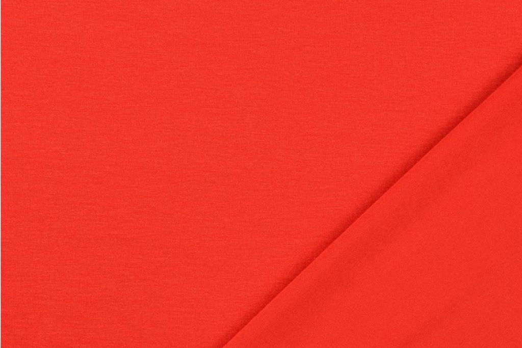 Viskose Jersey uni, rot, 0,5 m