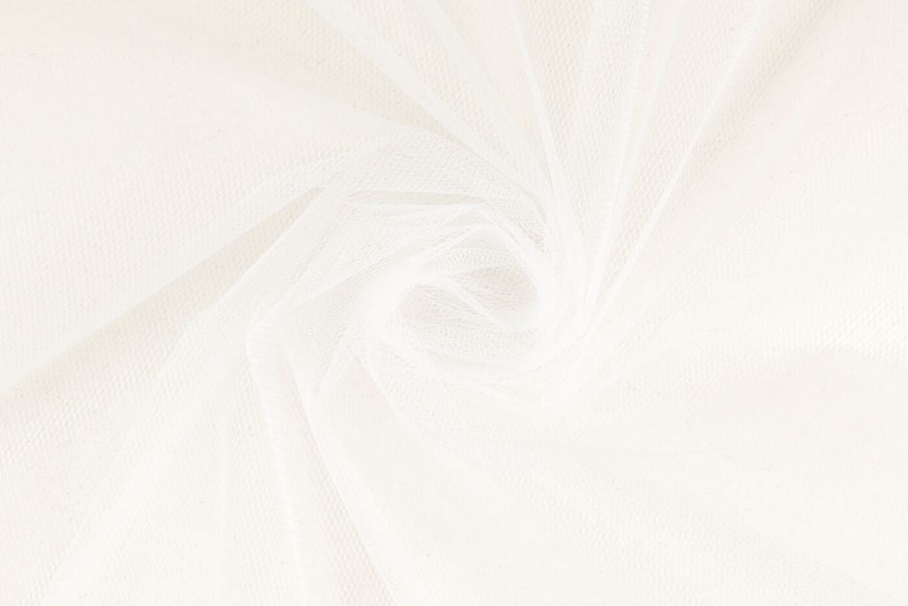 Wabentüll, weiß, 0,5 m