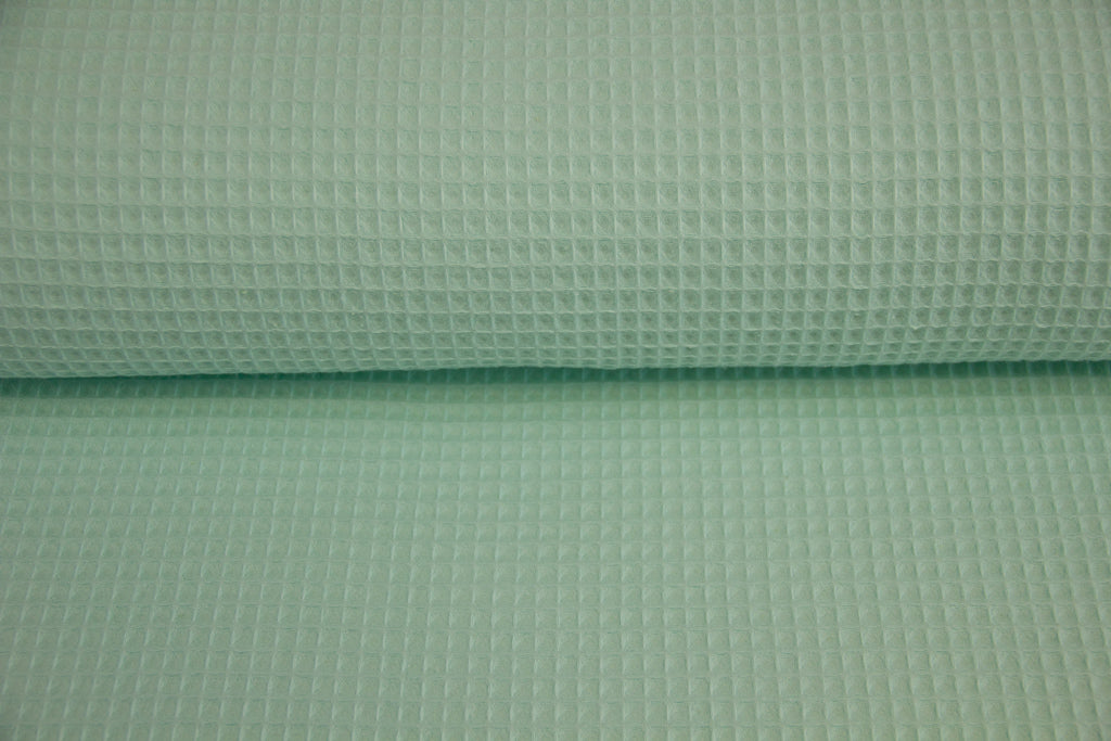 Waffelstoff in mint