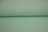 Waffelstoff in mint