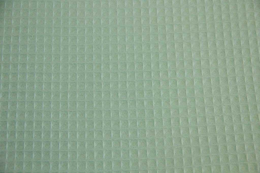 Waffelpique mint für Babys