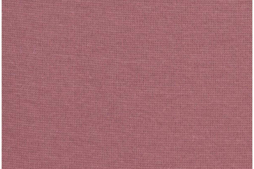 Bündchen "Heike", Strickschlauch, altrosa, 0,5 m