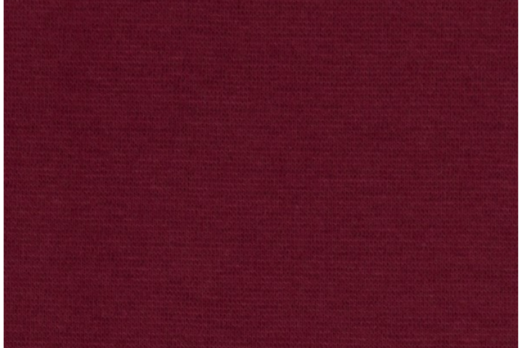 Bündchen "Heike", Strickschlauch, bordeaux, 0,5 m