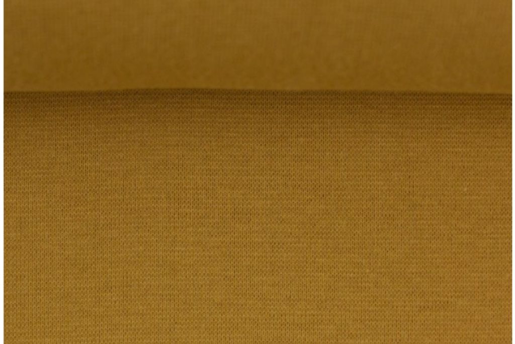 Bündchen "Heike" by Swafing, Strickschlauch, goldgelb, 0,5 m
