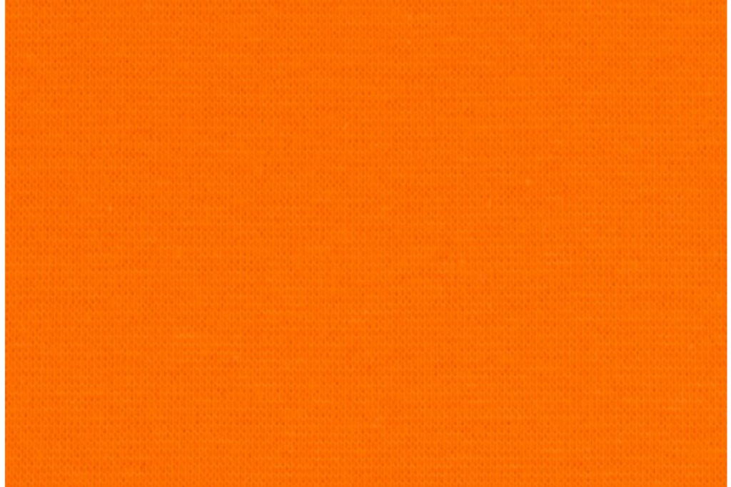 Bündchen "Heike", Strickschlauch, orange, 0,5 m