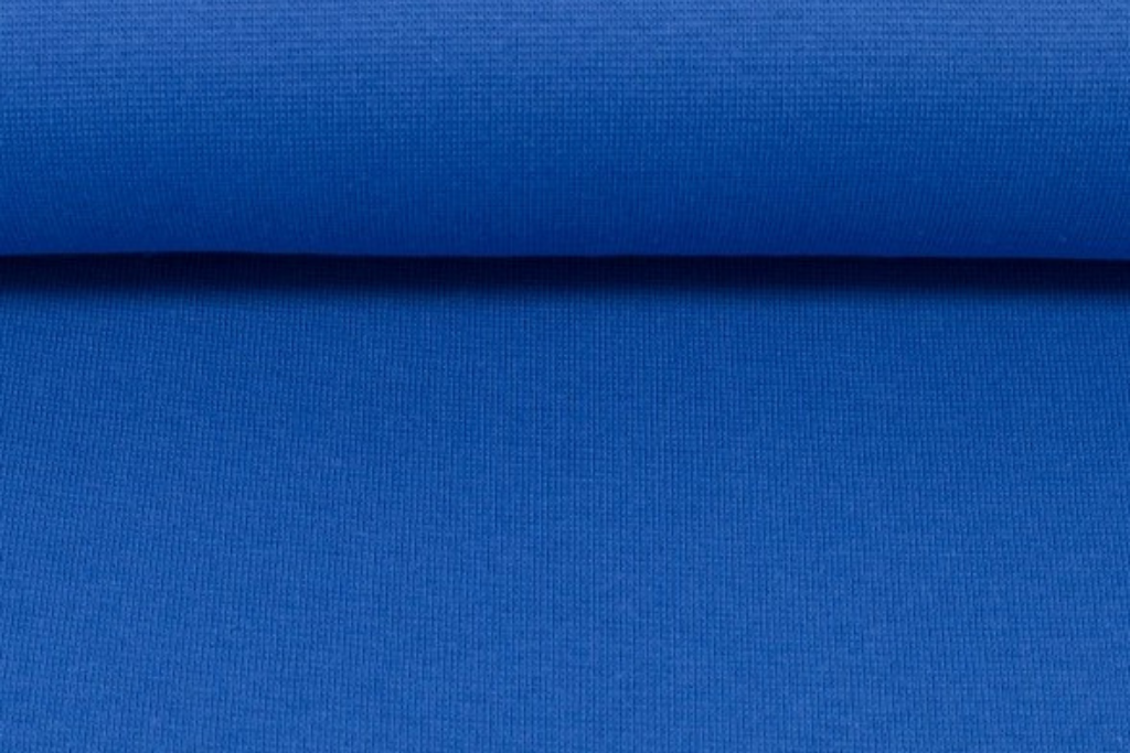 Bündchen "Heike", Strickschlauch, royalblau, 0,5 m