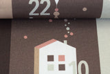 DIY-Panel Adventskalender, Baumwollwebware, Swafing