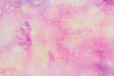 Baumwollstoff Glitzer Universum pink zum Nähen