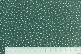Baumwolle, Popeline mit Punkten, stahlblau, 0,5 m