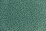 Baumwolle, Popeline mit Punkten, stahlblau, 0,5 m