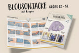 Papierschnittmuster "Blousonjacke mit Kragen" für Damen, Lybstes, Gr. 32-52