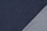 Soft Bouclé, Teddy, Mantelstoff, jeansblau, 0,5 m