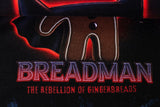 French Terry Panel "Breadman", Winter Moods, dunkelblau, Thorsten Berger, Swafing