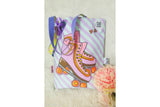 Cherry Picking Bag, DIY-Panel, Dackel und Rollschuhe, Canvas