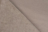 Cordjersey, uni, taupe, 0,5 m