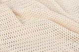Baumwoll Crochet, Häkelspitze, beige, Qjutie Box, 0,5 m