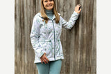 Restmenge 80 cm NANO-Softshell Eukalyptus, weiß