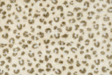 Kuschelfleece Doubleface Leo beige online kaufen für Kissen