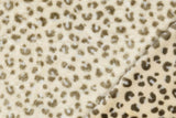 Kuschelfleece Doubleface Leo beige online kaufen zum Nähen