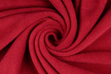 Polarfleece, Antipilling, bordeaux, rot, 0,5 m
