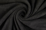 Polarfleece, Antipilling, schwarz, 0,5 m