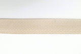 Gurtband 25 mm beige für Taschen Detailansicht