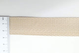 Gurtband 25 mm beige für Taschen Größenansicht