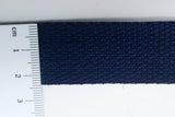 Gurtband 25 mm marine für Taschen Größenansicht