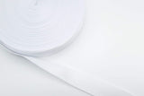 Gurtband, Polypropylen, 40 mm, weiß, 1 Meter, Gurtband als Meterware bei Annettasien