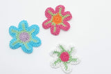 Häkelblume, Patch, Qjutie & the Qjutest, 1 Stück, Nähzubehör bei Annettasien
