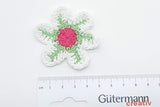 Häkelblume, Patch, Qjutie & the Qjutest, 1 Stück, Detailansicht